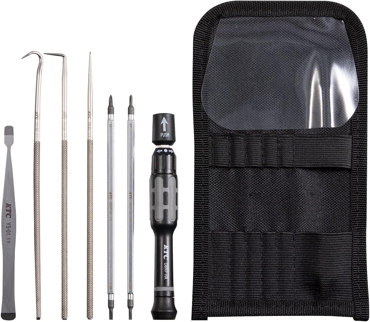 KTC TDBRPX7 Precision Ratchet Driver Tool Set with 7 Pieces