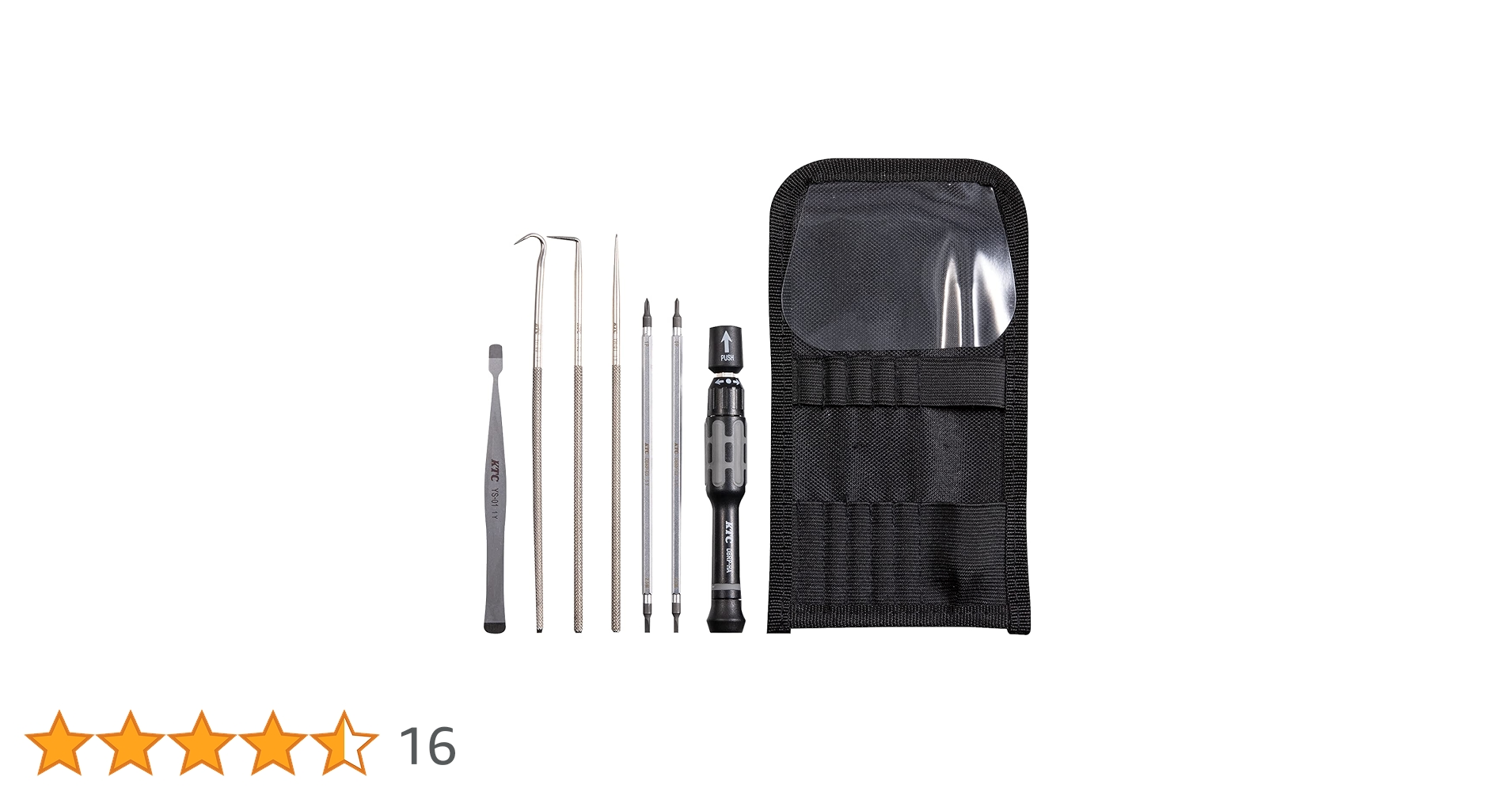 Amazon | 京都機械工具(KTC) 7点入り 精密ラチェットドライバ