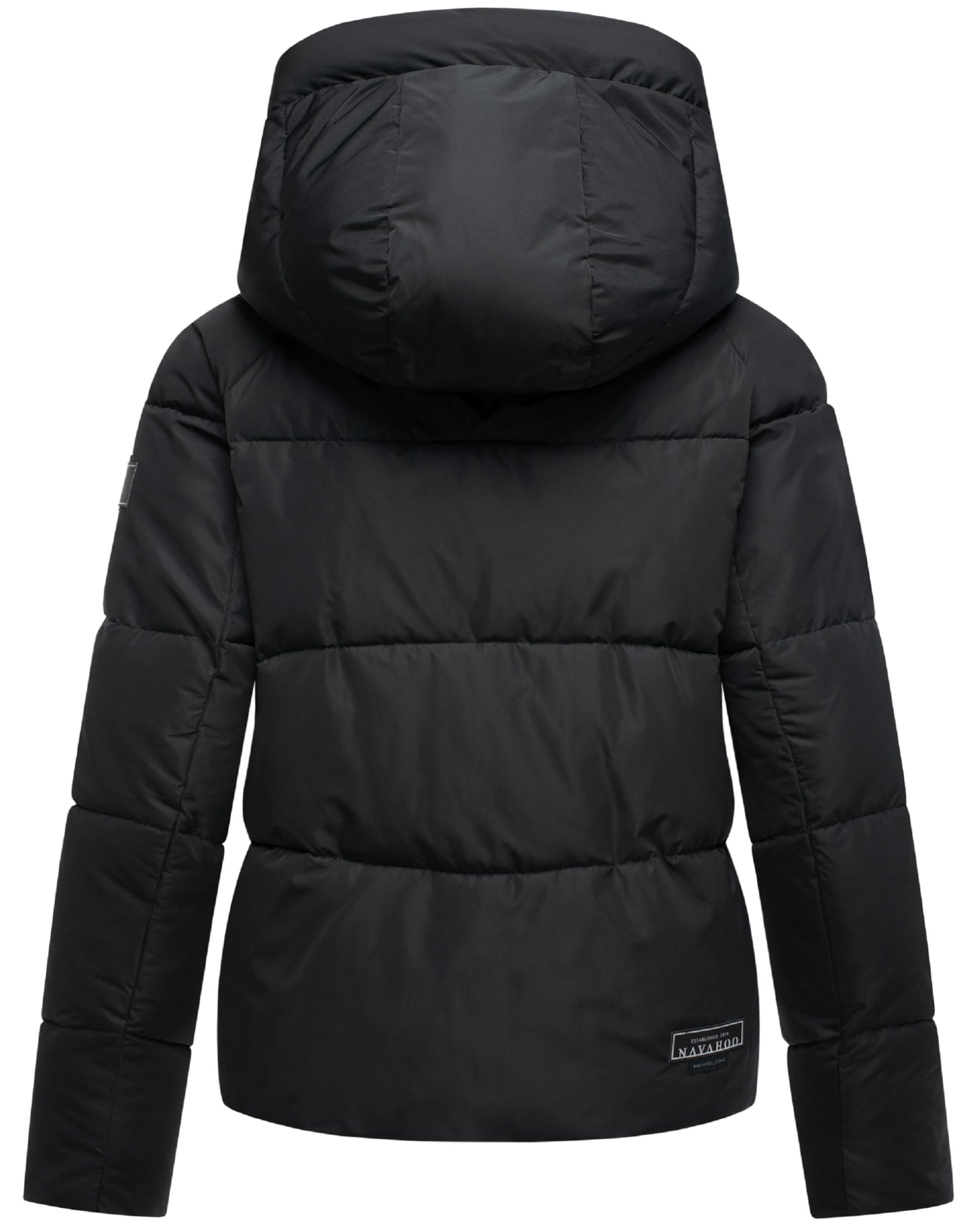Navahoo Damen Winterjacke warme Steppjacke mit abnehmbarer Kapuze Frostherz XIV XS-XXL