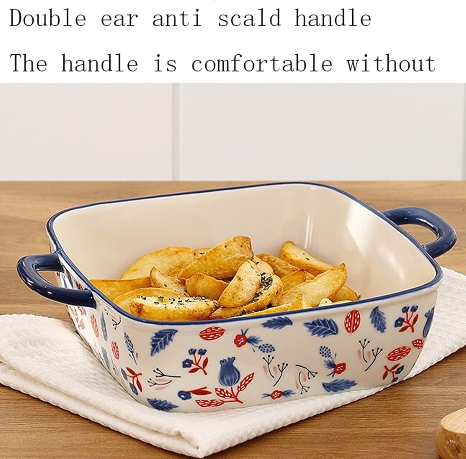 ベーキングパン セラミックベーキングディッシュ スクエアベイクウェア キャセロールディッシュセット ラザニアパン ベーキングパンセッ