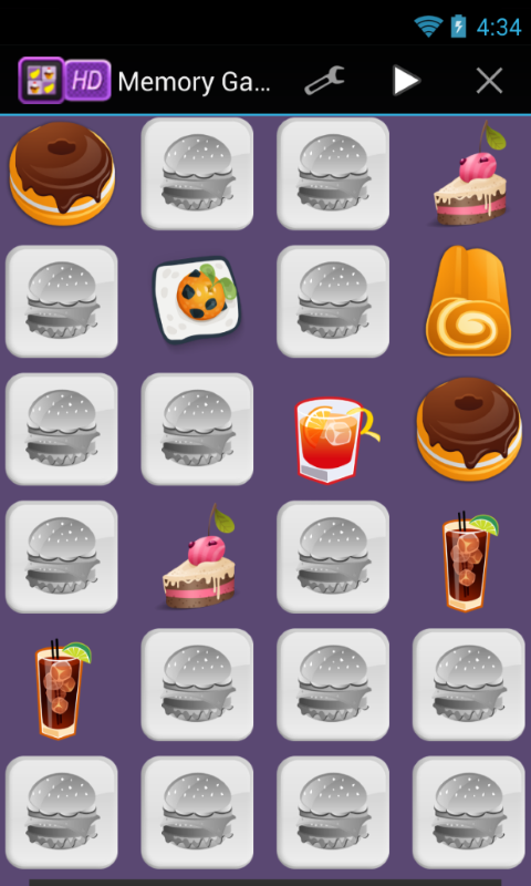Memory Snack Game Food Memory Game - App on the Amazon Appstore