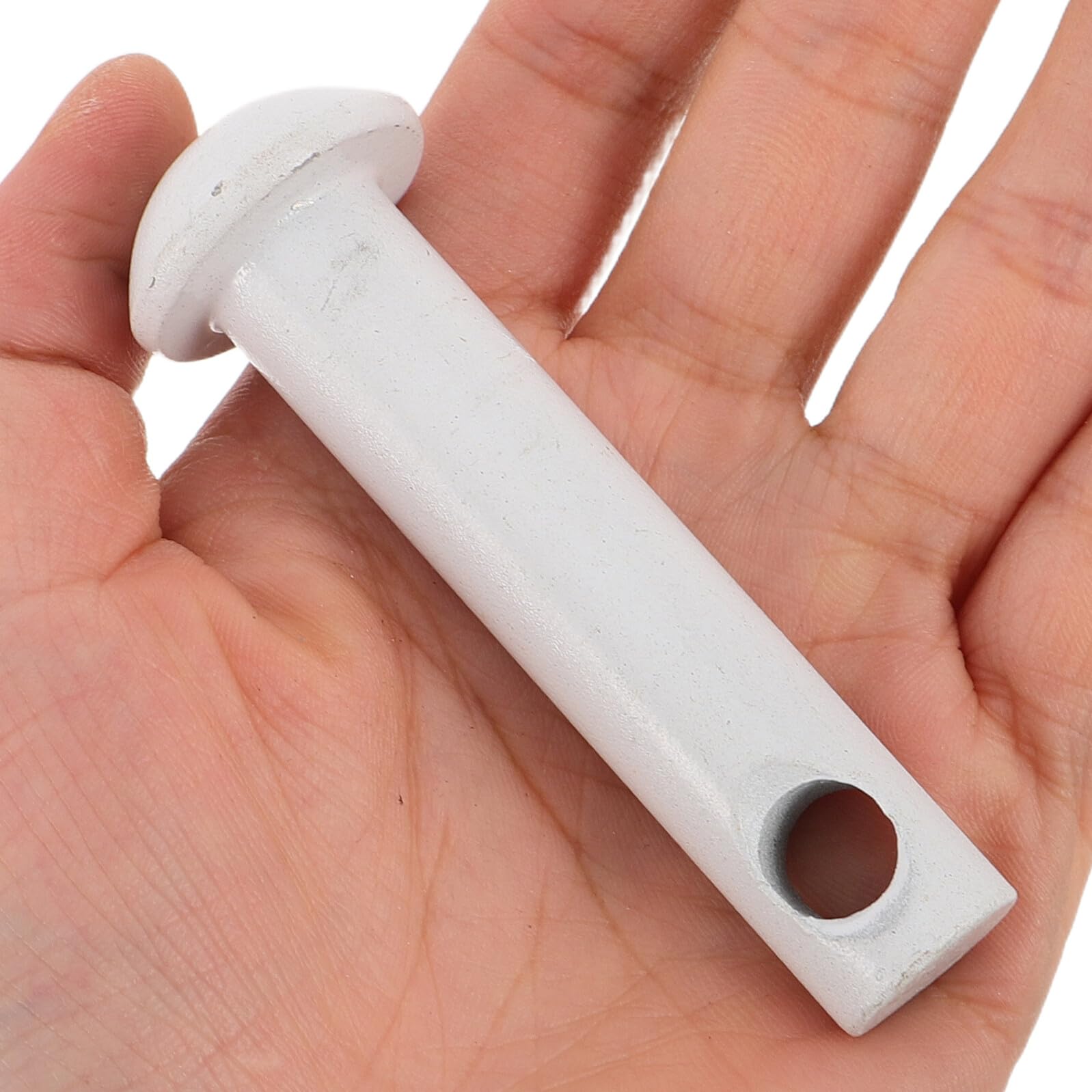 Juego de Resortes Metálicos Aplicables para Colgar Hamacas y Sillas Colgantes, Pasador de Soporte de Hierro Blanco Fácil Instalación para Jardín y Camping
