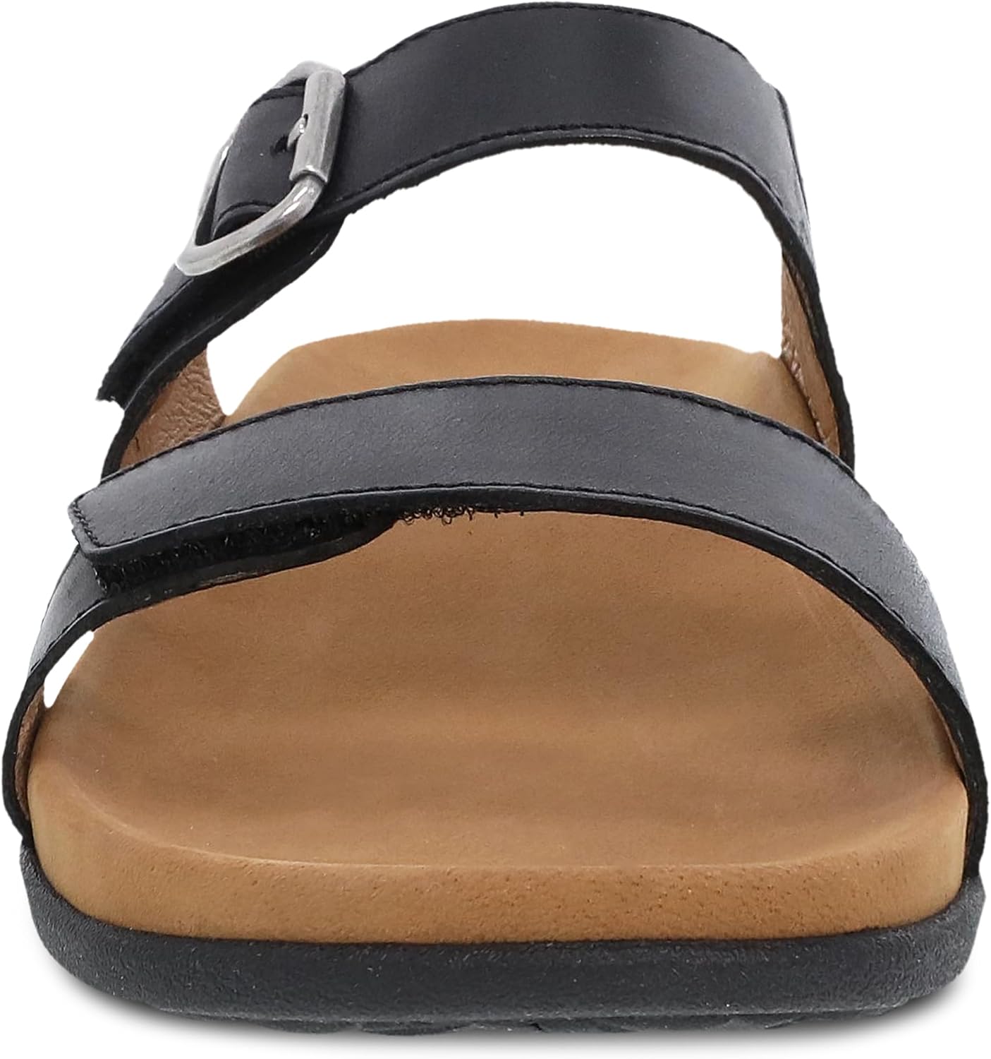 Dansko Justine Adjustable Sandal for Women - Leather Linings and Uppers for All-Day Comfort - Dual-Density EVA Footbed and Lightweight Rubber Outsole for Long-Lasting Wear