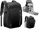 Sac à Dos K&F Concept® 25L Sacs à Caméra pour Photographes, Sac à Caméra de Grande Capacité avec Housse de Pluie, Compartiment pour Ordinateur Portable de 15,6 pouces Compatible avec Canon/Nikon/Sony/DJI Mavic Drone | Sac à Caméra avec Housse de Pluie Compartiment pour Ordinateur Portable de 15,6"