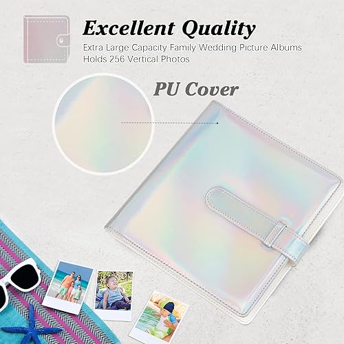 Miniatura 6 de Álbum de 256 Fotos para Cámara Fujifilm Instax MiniFotos Polaroid de 2x3, Libro de Fotos 2x3 para Fujifilm Instax Mini 11 12 evo 9 90 70 40 8 Cámara