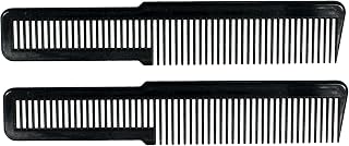 8in Plastic Klipper Comb - Black
