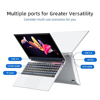 Amazon.com: Laptop Windows 11 Computer, 15.6 inch 12GB RAM