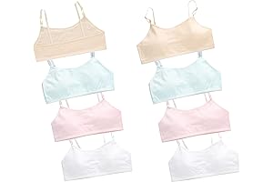 Cozy Cami Bras for Preteens: Seamless Comfort and Adjustability