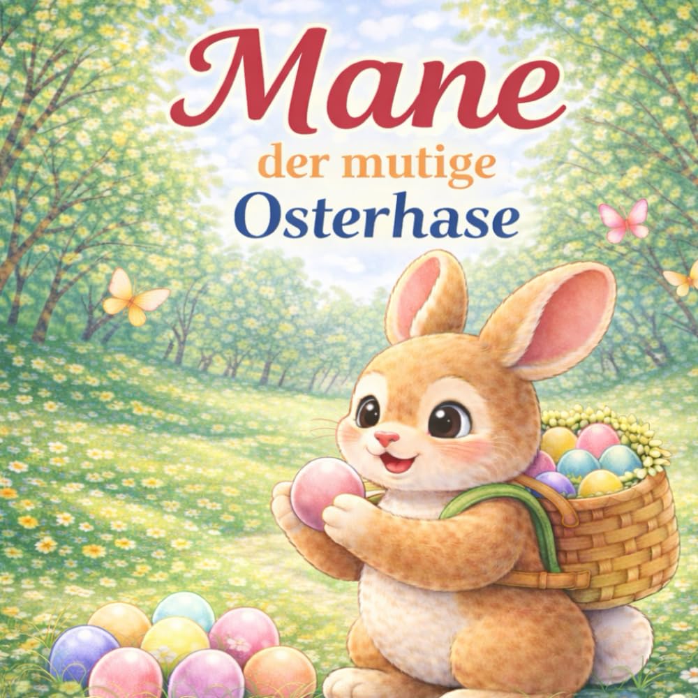 Mane, der mutige Osterhase: Ein Taschenbuch über leisen Mut für Kinder ab 4 Jahren, Eine Mutmachgeschichte für kleine Herzen, Eine einfühlsame Vorlesegeschichte über Gefühle, Mut und Selbstvertrauen