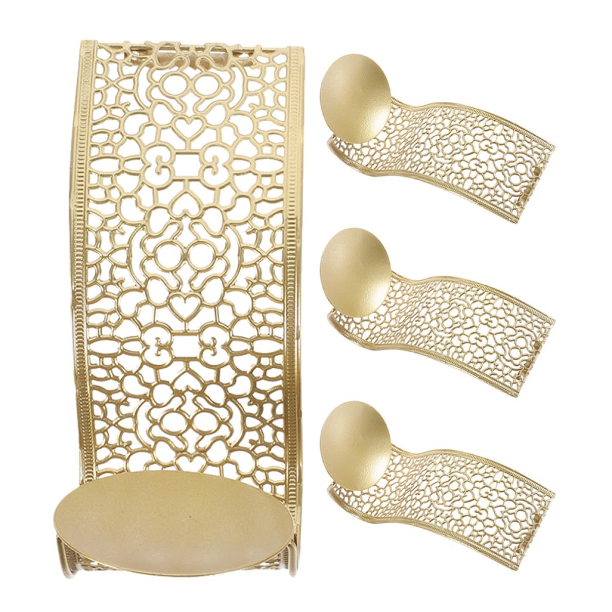 Candelabros de pared de hierro dorado para decorar un salón moderno y elegante