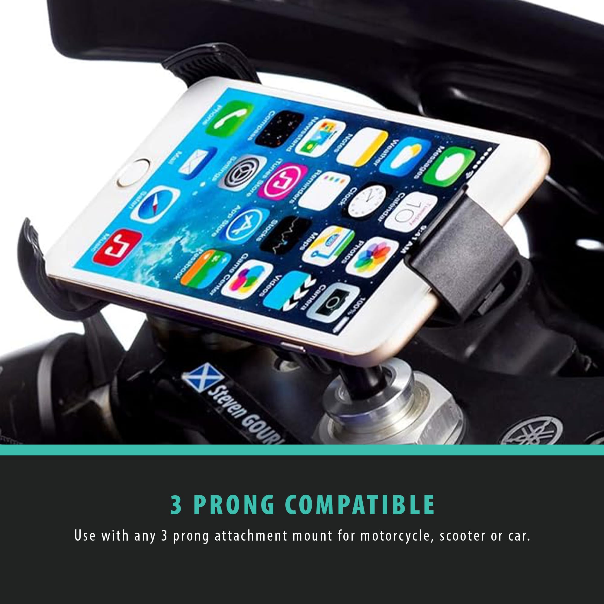 iPhoneアクセサリー yua Amazon | UA(ユーエー) スマホホルダー iPhone対応 バイク 自転車 車