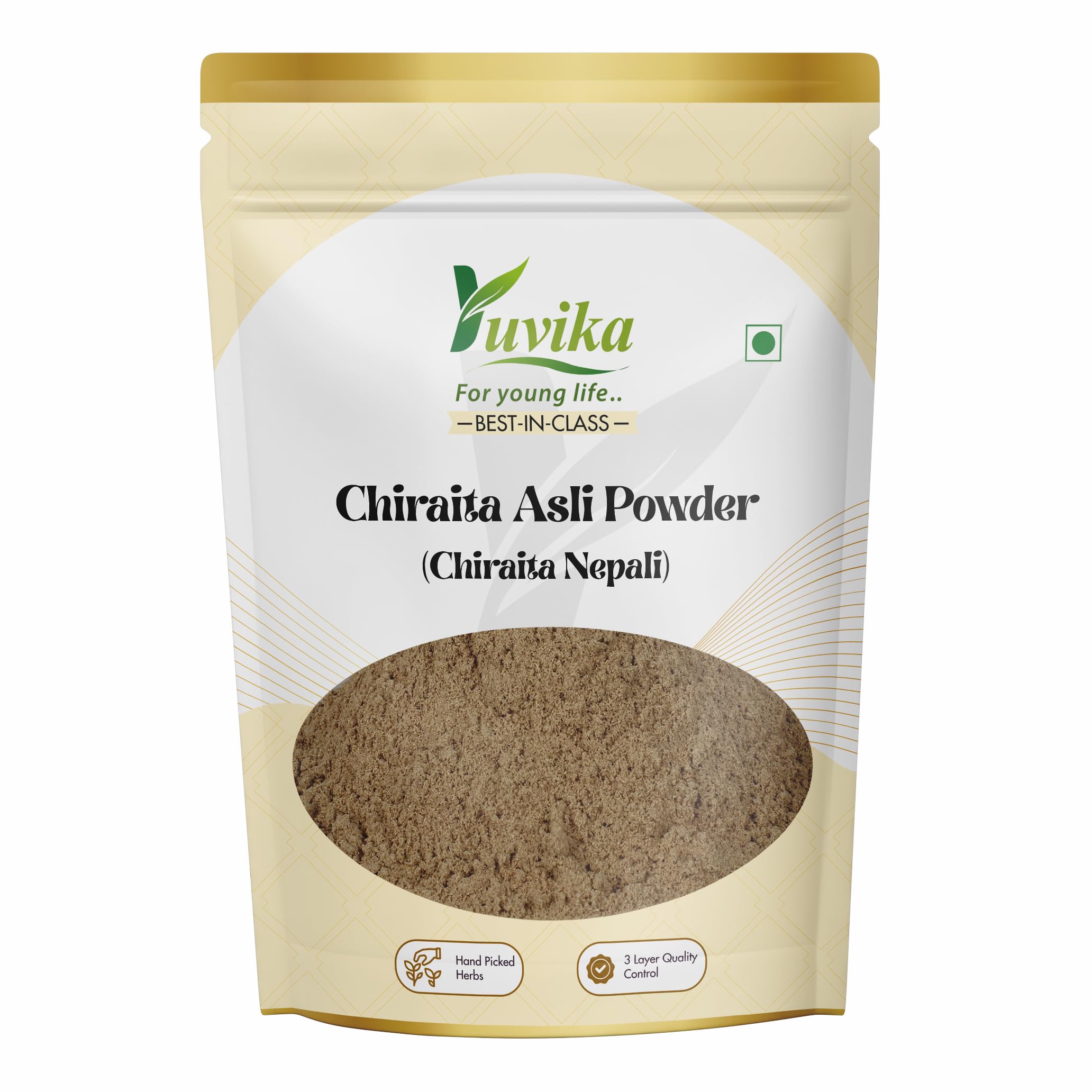 [BRSWGZY7CQBW2FI7] Yuvika Chiraita Asli Powder - Chiraita Nepali - Enicostemma Littorale - Swertia Chiraita - Bitter Stick - Indian Gentian 200 Grams