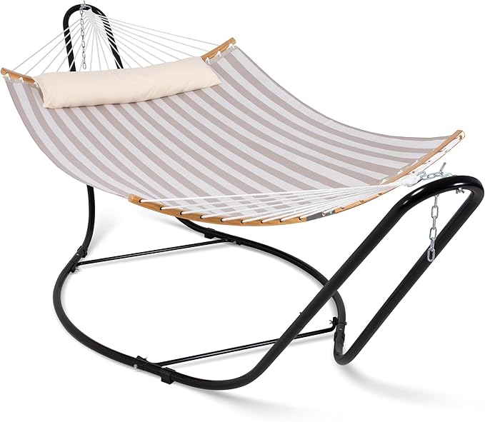 SUNCREAT Hammocks Outdoor Quick Dry Hammock with Stand Included