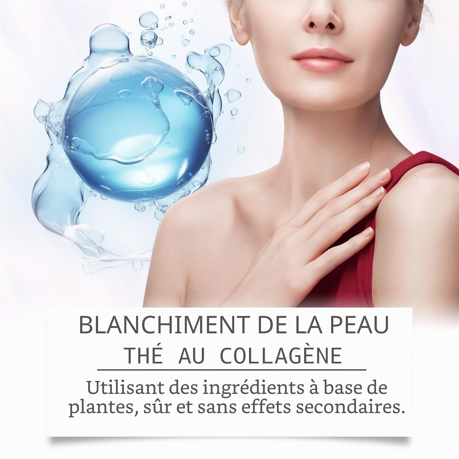Thé Infusé Au Collagène Éclaircissant: Améliorez L'éclat De Votre Peau Naturellement(2PCS)