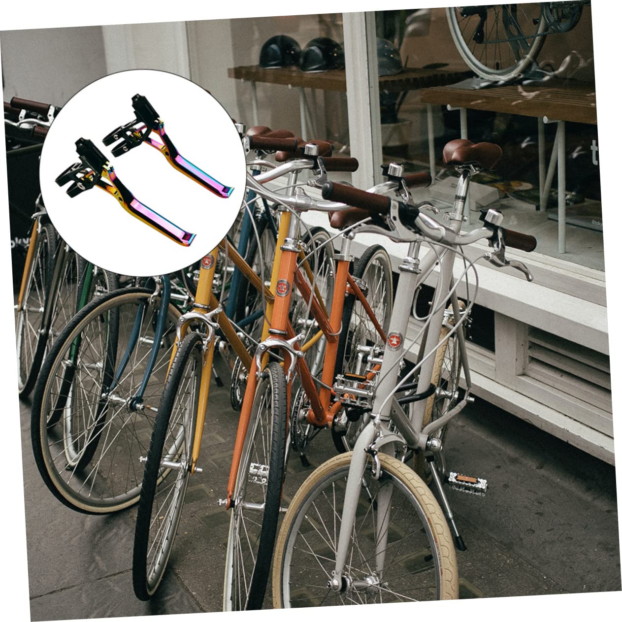 SUPVOX Mango de Freno para Bicicleta de y Resistente Diseño de Aleación de Aluminio Compatible con Diversos para Reemplazo de Frenos