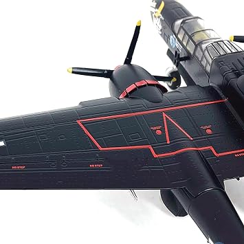 DAGIJIRD Simulation Alloy Aircraft Model 1:72 Alloy WWII USA Air Force P-61B Black Widow Fighter Model