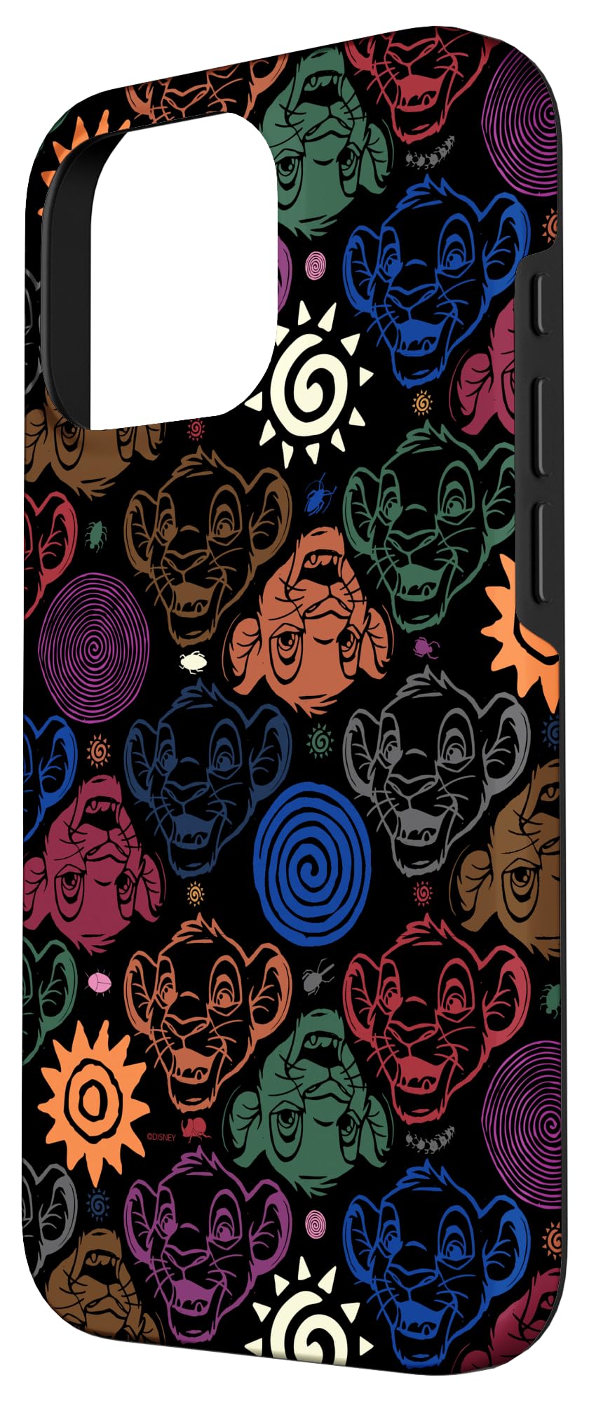 Disney Parks ライオンキング iPhone 16用スマホケース iPhone 16 Plus ケース ライオンキング 耐衝撃 iPhone16Plus