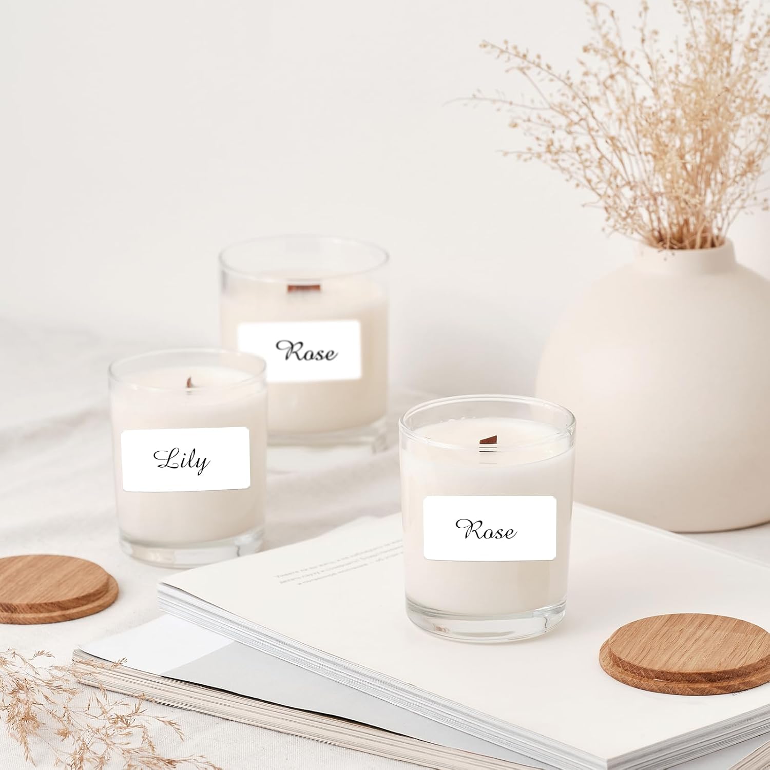 2"x1" Thermal Sticker Labels, White Self-Adhesive Barcode Label Paper for Direct Thermal Printer, Waterproof Multi-Purpose Rectangle Address Shipping Mailing Stickers, 300 Sheets/Roll - Image 6