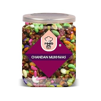 FOOD HOLIC Chandan Mukhwas 300 Gram Airtight Container