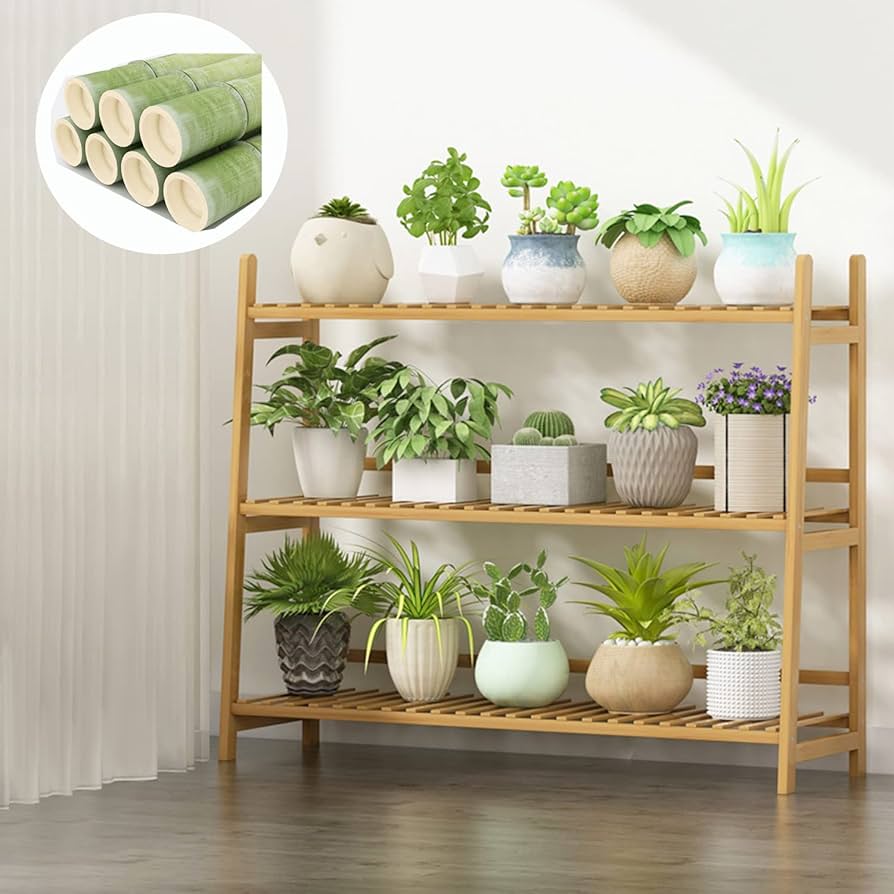 Amazon.co.jp: フラワースタンド プランター ラック 植木鉢棚