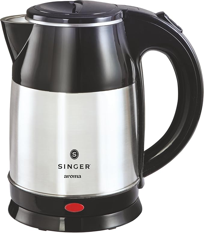 Singer Aroma 1.8-Liter Electric Kettle (Silver/Black) : Amazon.in: Home ...