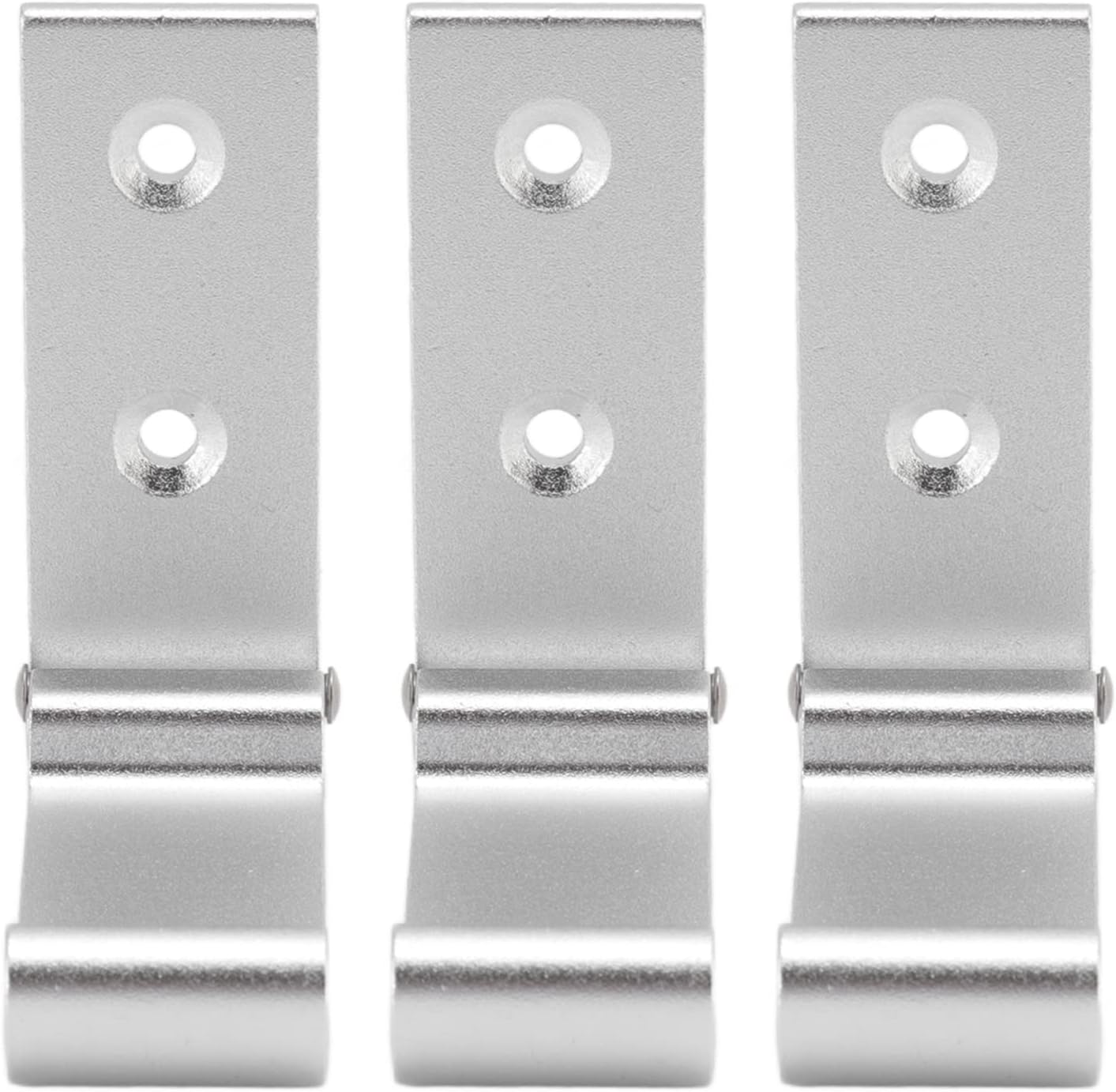 RiToEasysports Folding Coat Hooks Aluminum Alloy Space Saving Foldable Wall Hook for Office Bedroom and Kitchen 3 Pcs