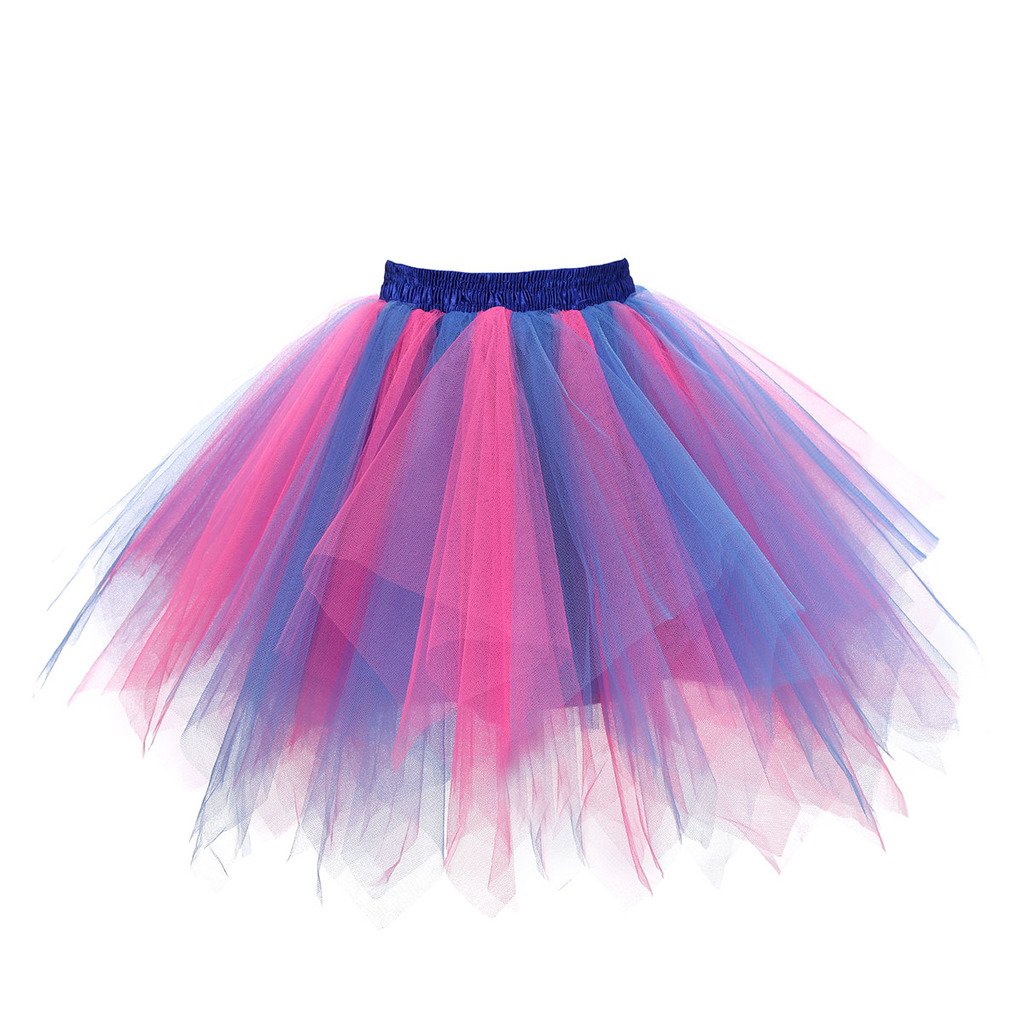 1950s Vintage Ballet Bubble Skirt – Tulle Petticoat Tutu For Rockabilly Dresses, Costumes