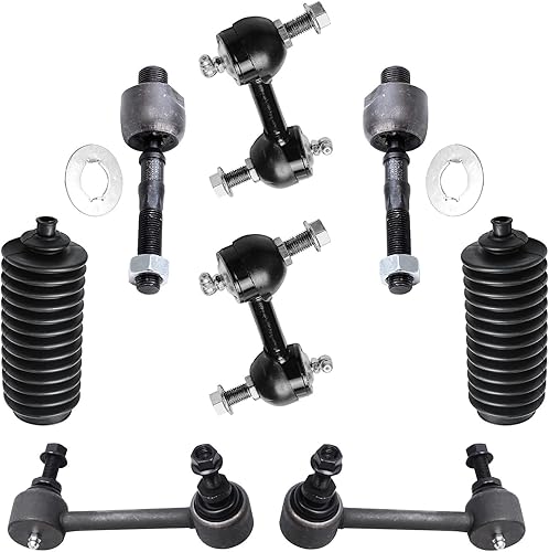 Miniatura 21 de Detroit Axle - Kit de extremo delantero de 14 piezas para Hyundai Tucson 2005-2009 Kia Sportage 2005-2010 2 brazos de control inferiores, 2 rótulas