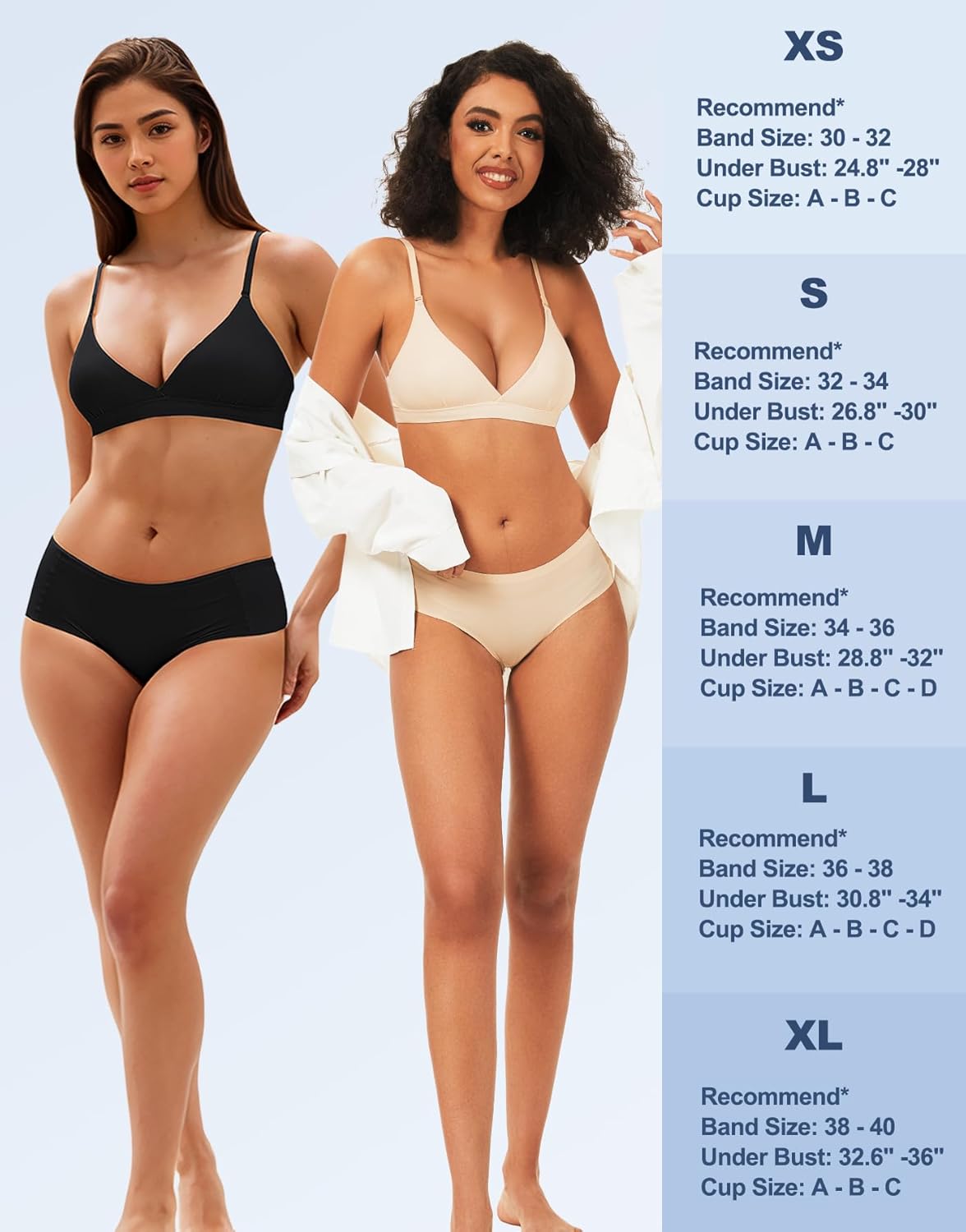 Triangle Bralette Crossover Deep V Bra, Unlined Bras for Women Seamless Bralette Sexy Low Cut Bra Wireless No Padding - Image 7