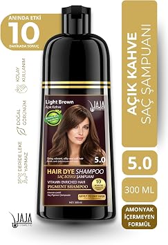 Açık Kahve (Light Brown) Saç Şampuanı 5.0 | 300 ML & Vitamin İçerikli