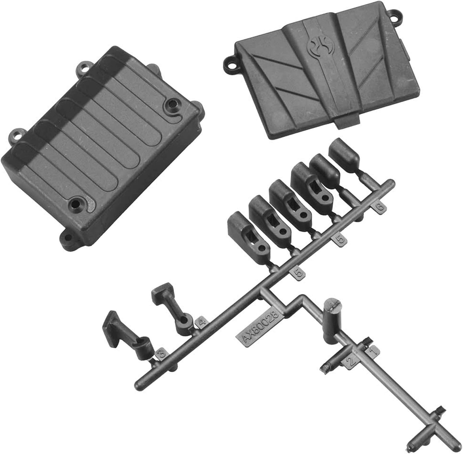 Axial AX80028 SCX10 Radio Box Parts Tree