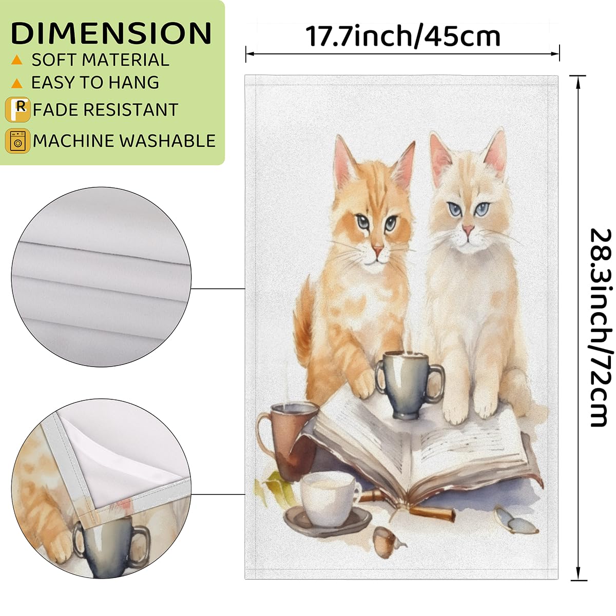 Torchons De Cuisine Absorbants En Microfibre à Séchage Rapide Pour La Cuisine, Le Visage Et Le