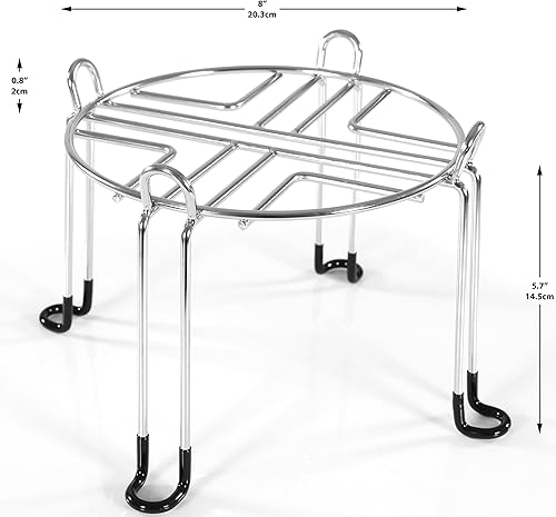 Miniatura 2 de Soporte de alambre de acero inoxidable para filtros de agua alimentados por gravedad de tamaño pequeño con bandeja de hielo de silicona