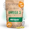 cdf sports & health solutions omega 3 fish oil capsules high dose 400 capsules in special quality 1000 mg omega 3 fatty acids per capsule quality of fish oil capsules tested in germany