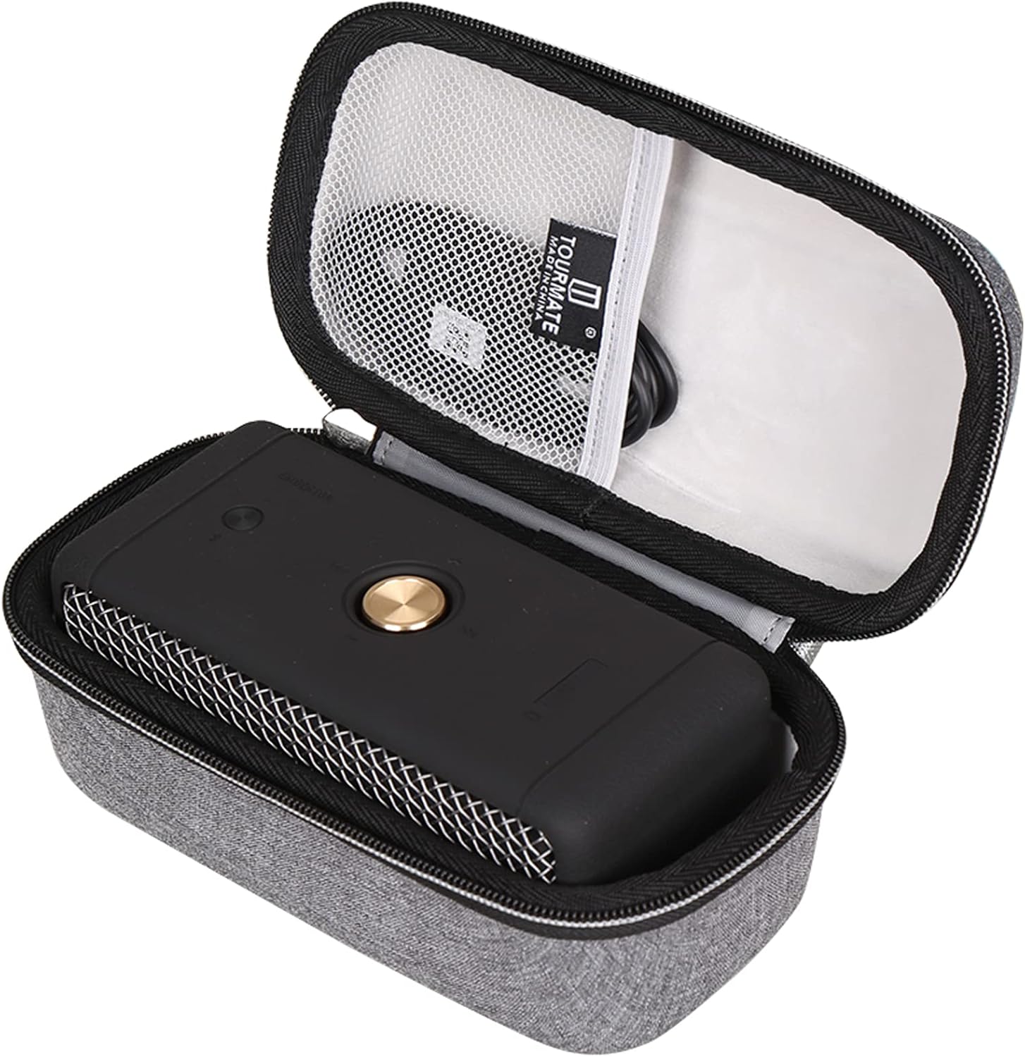 Hard Case for Marshall Emberton & Emberton II Bluetooth Portable Speaker, Protective Carrying Storage Bag Black - Image 2