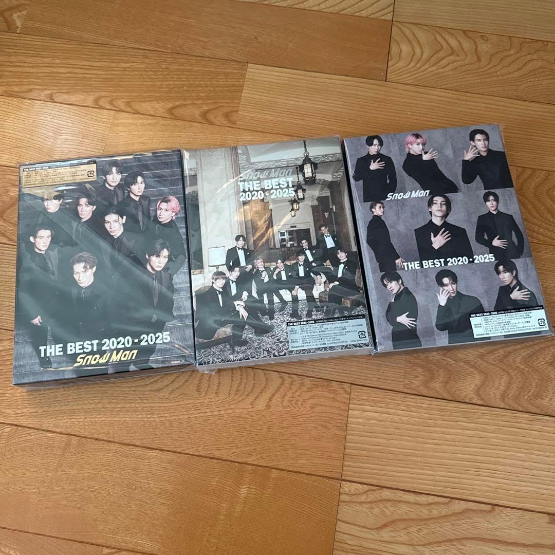 SnowManTHE BEST 2020 - 2025Blu-ray3組セット CD】Snow Man ／ THE