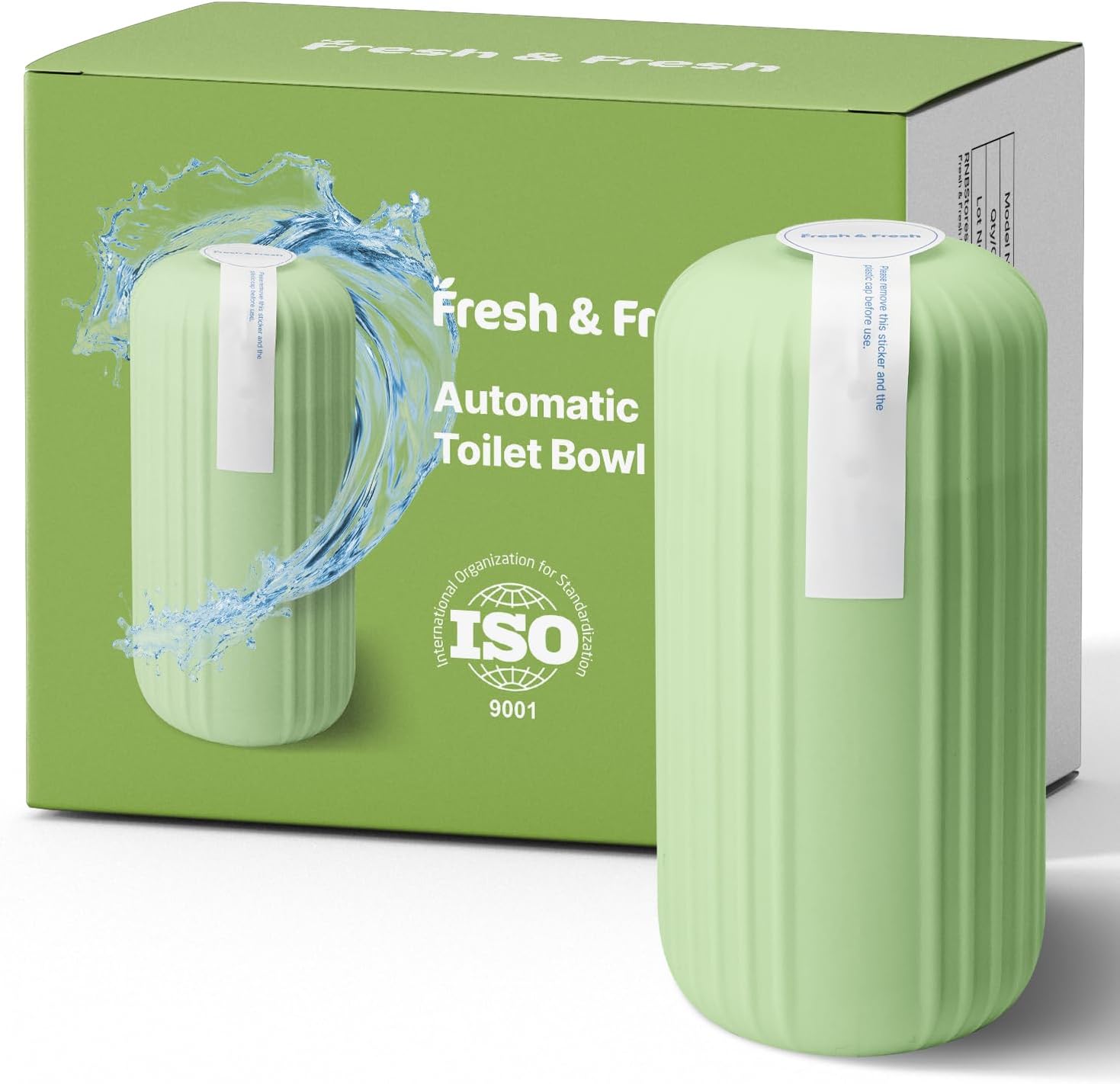 Fresh & Fresh Automatic Toilet Bowl Cleaners (Forest Green) - 68 Bottles(UPTO 2500 FLUSHES/Bottle), Commercial and Residential Toilet Cleaner 3-4 MONTH Lasting Toilet Bowl Cleaner Bottle