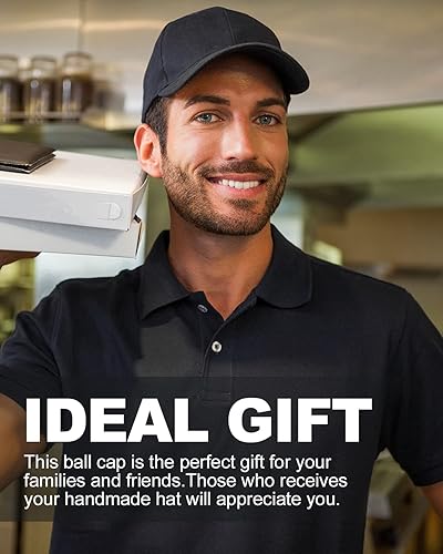 Miniatura 6 de Zylioo Gorra de béisbol XXL de corona alta, sombreros estructurados de gran tamaño para cabezas grandes, gorras atléticas ajustables