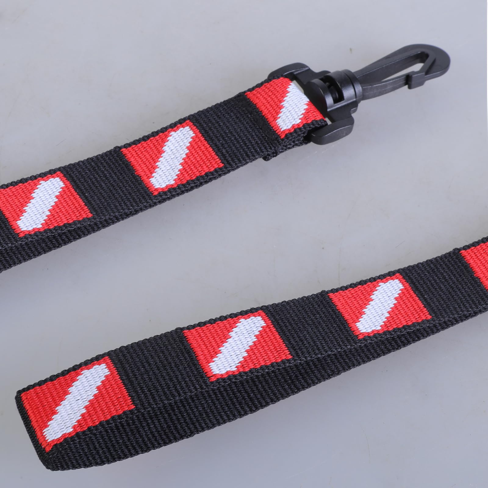 mioosho Webbing Quick Releases Loop Lanyard For Secure Attachment In Underwater Environment Diving Clip Diving Flags Strap