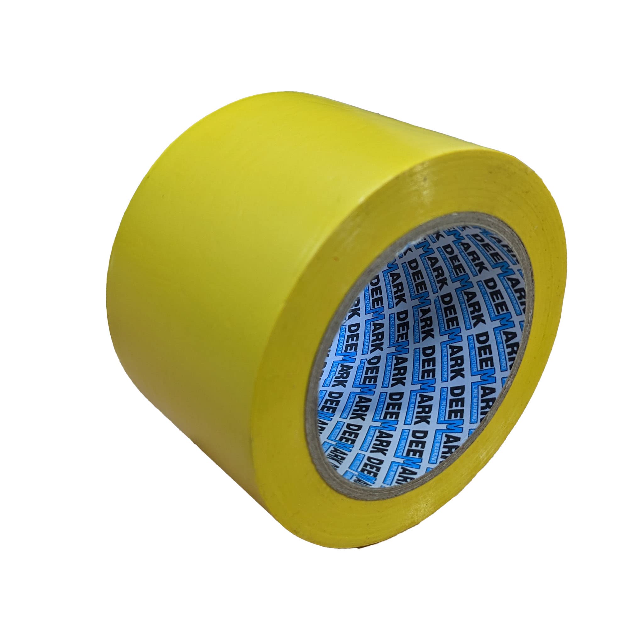 Shadow Foam PVC Floor Marking Tape | Premium Vinyl Safety Marking Tape| For Warehouses, Industry, Shops | 33M Single Roll (Yellow, Single 75mm) — image 1