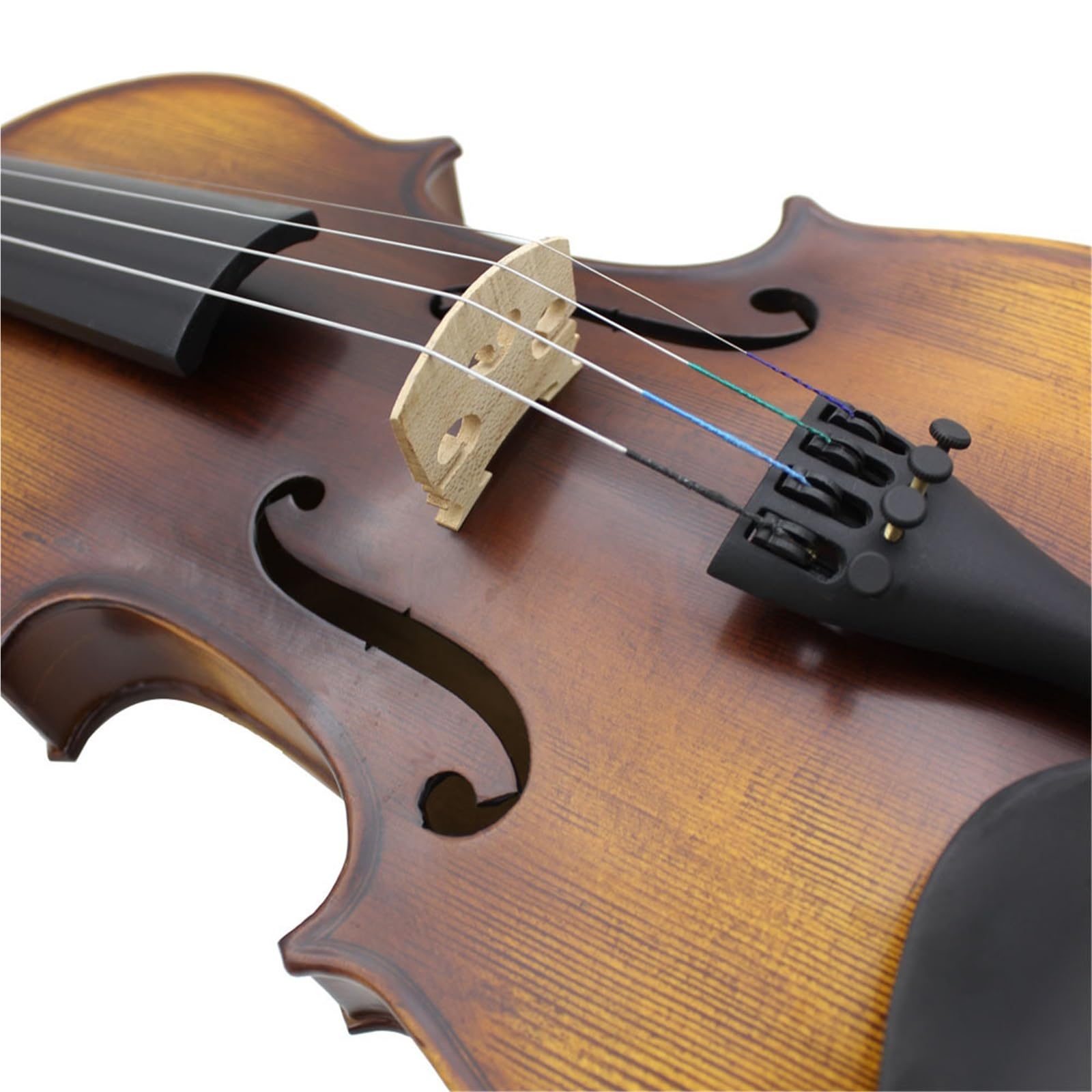 Violino Violino In Legno Massello Di Abete Rosso Principiante Che Suona Il Violino Opaco 4/4(Violin)