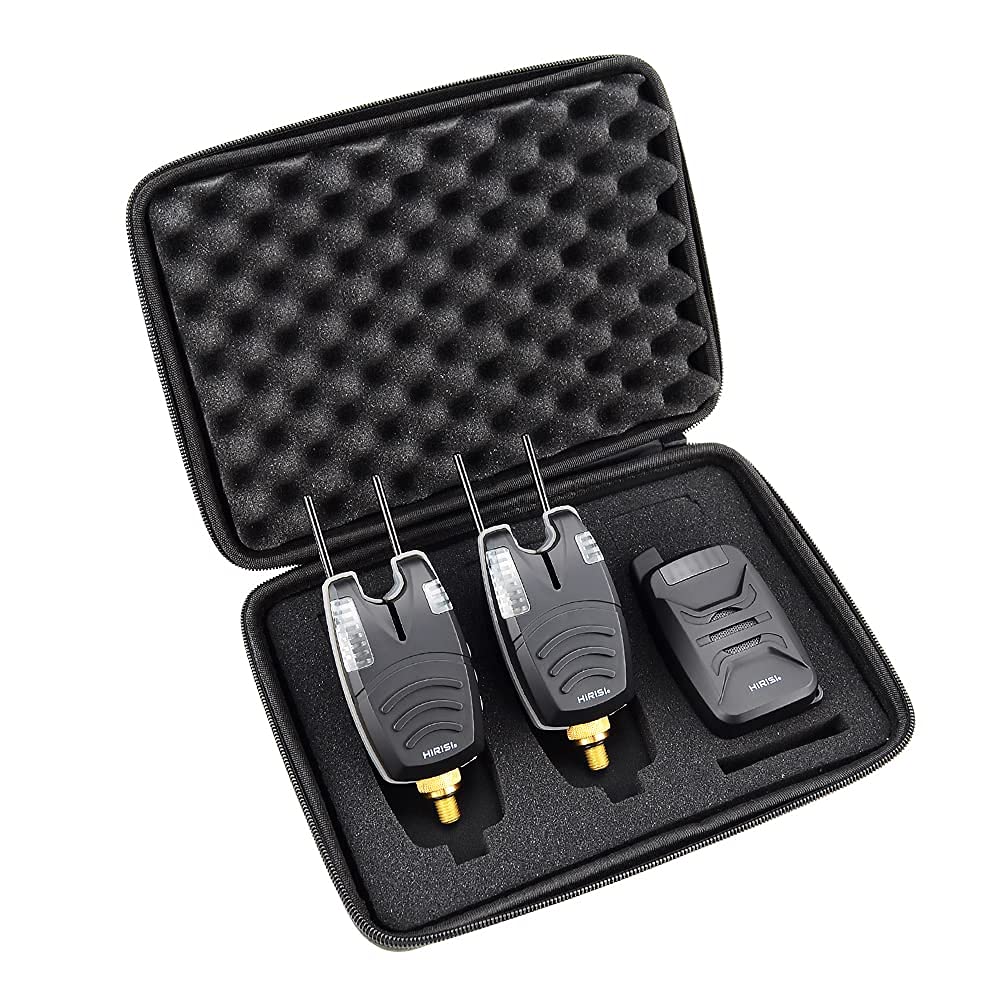 Kit Alarmes De Morsure Sans Fil NGT GTS PRO Pour Pêche à La Carpe – Avec Récepteur Et étui