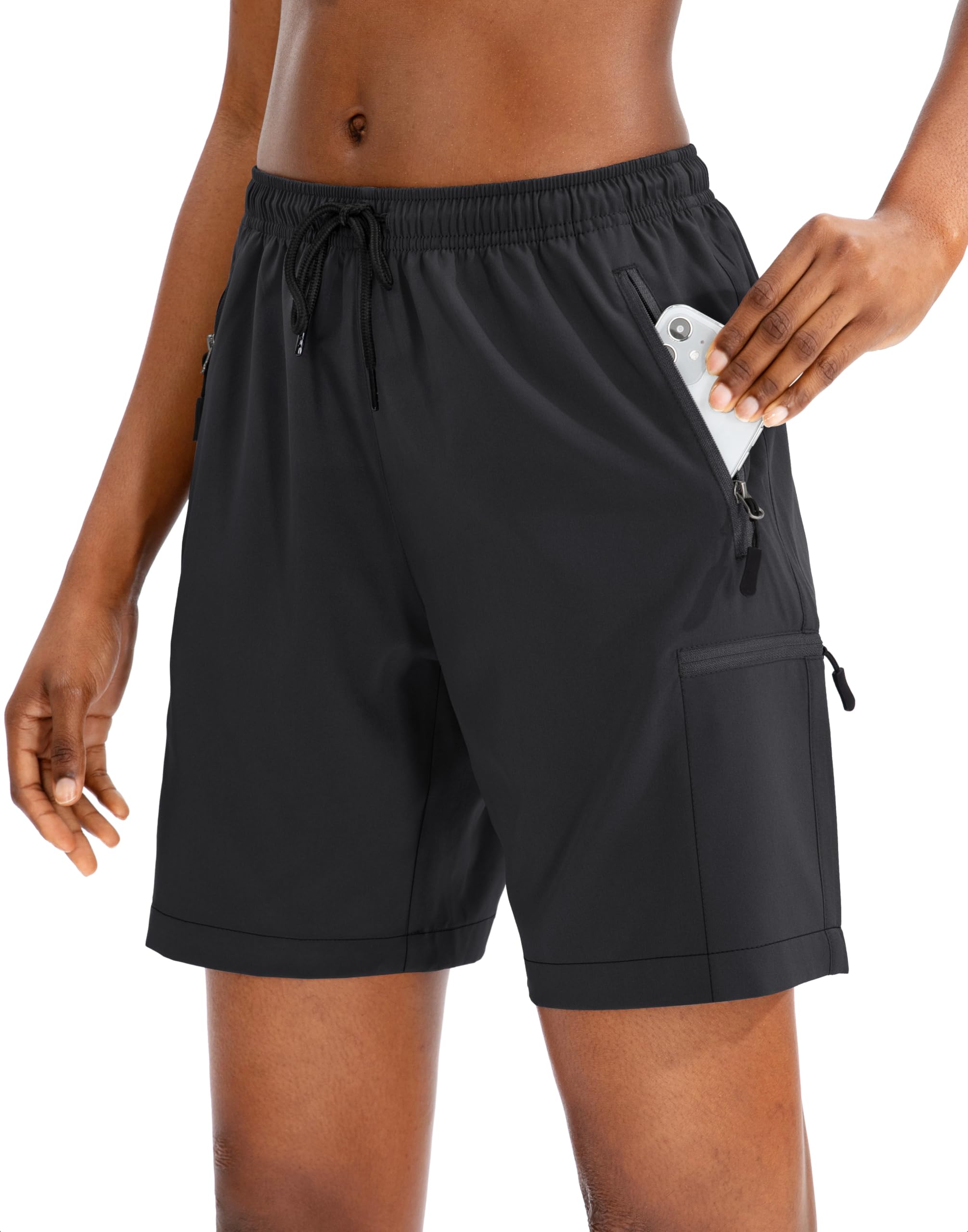 SANTINY Women's Cargo Shorts