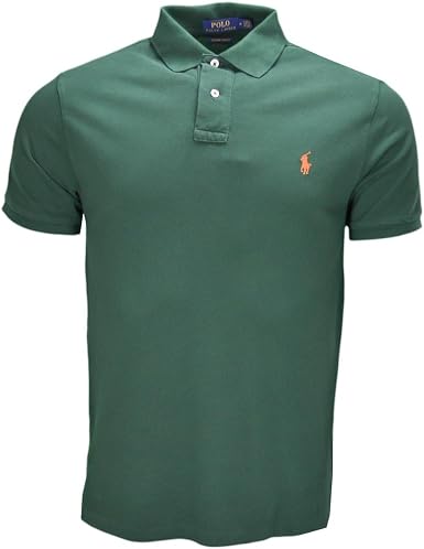Ralph Lauren - Polo classica a 2 bottoni, da uomo, colore: Verde verde XXL  : Amazon.it: Abbigliamento