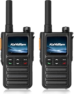 Lifetime Free Rapid GPS Unlimited Range Global Walkie Talkies – Long Range Two Way Radio, IP65 Waterproof, AI Noise Cancellation for Nationwide Outdoor, Logistics, Road Trips & Family (2-Pack)