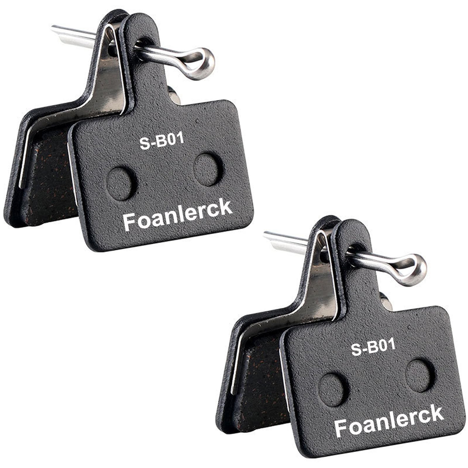 Klocki hamulcowe rowerowe, wysoka żywotność, okładziny hamulcowe do Shimano B01S B03S B05S żywica półmetaliczne klocki hamulcowe do rowerów Shimano MT200, MT400, MT500