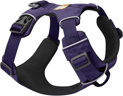 Miniatura 1 de RUFFWEAR - Arnés para perro Front Range, arnés reflectante y acolchado para el entrenamiento y el día a día, color salvia morada, talla L  XL