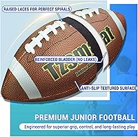 Vista 5 de 6Ft Inflatable Football Target Toss Game - Giant Outdoor Carnival Party Games for Backyard & Tailgate - Arcade Sports Toy with Electric Pump - 4