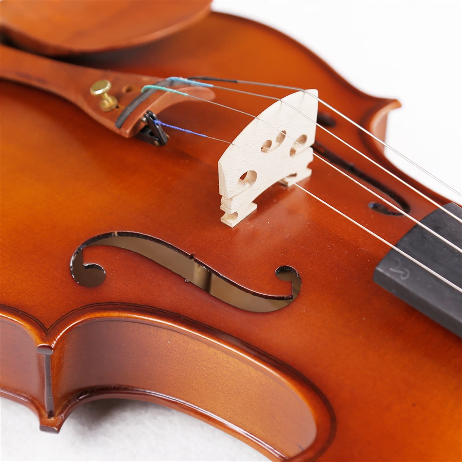 Violinen Ahorn-Anfänger-Antike-Violine Hochwertige Handgefertigte Violine Mit Mattem Lack Und Etui-Bogen-Kolophonium (Color : 1/4)