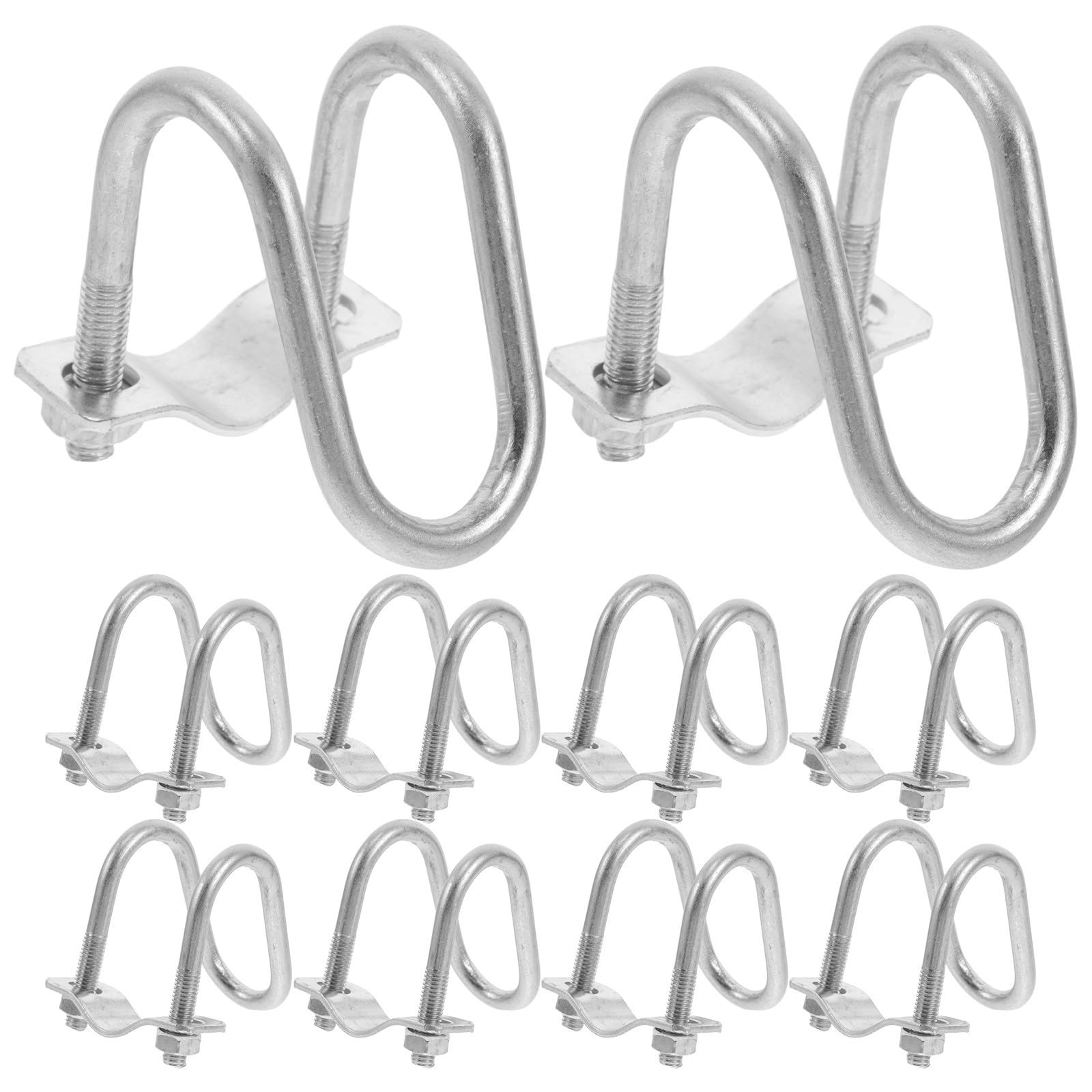 Collier de serrage de tubes pour fixation de structure de serre